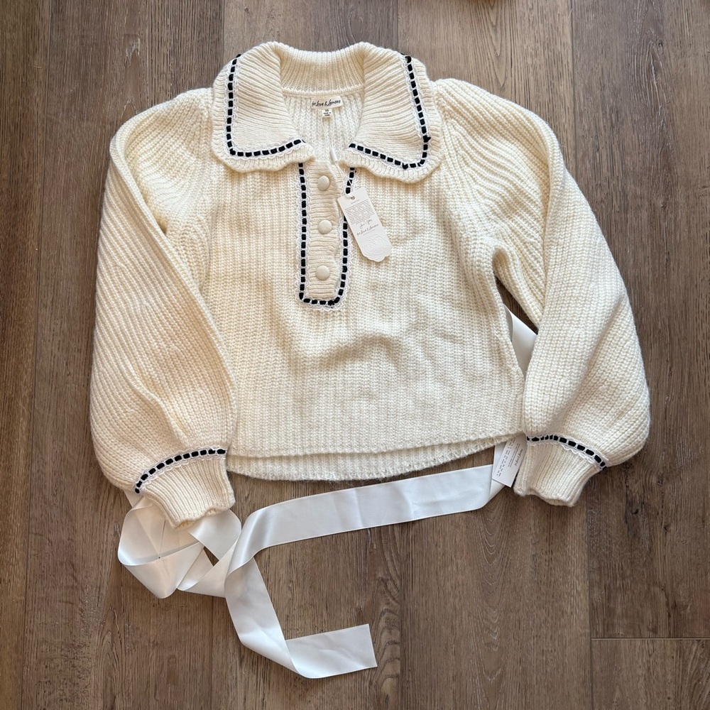 ✨SOLD✨ For Love and Lemons Jeannette Sweater - Picture 4 of 7